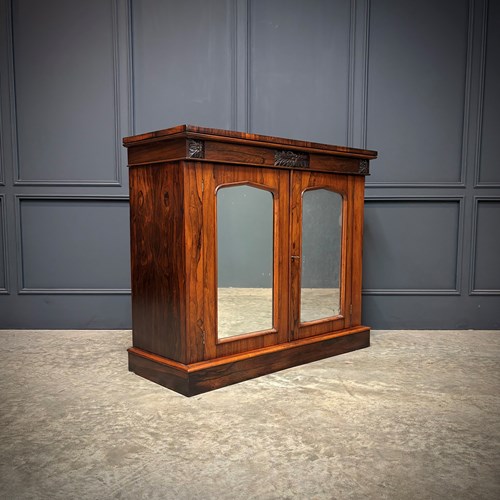 William IV Rosewood Side Cabinet