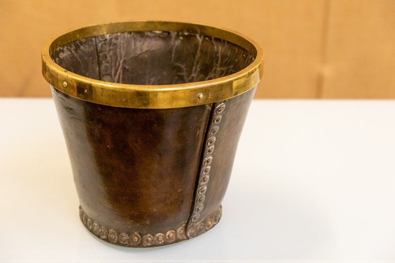 Riveted Leather Fire Bucket / Waste Paper Bin -luke-arnold-antiques--b8a7157-main-638047054848006103.jpg