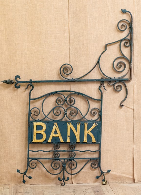 19th Century Wrought Iron Bank Trade Sign-luke-arnold-antiques-20220528--b8a3819-main-637907141227416873.jpg