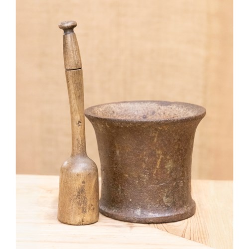Iron Apothecary Mortar