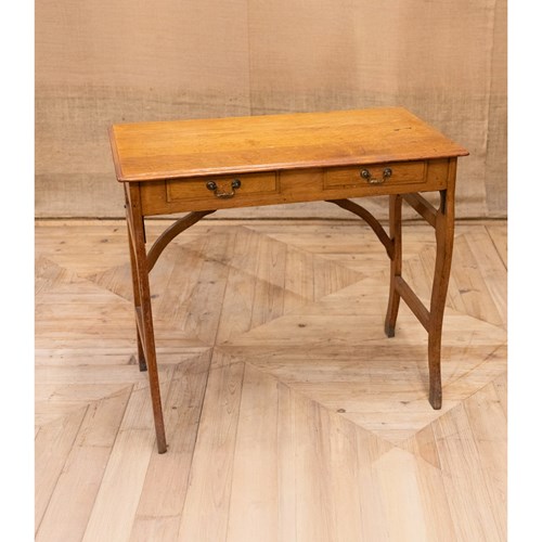 Oak Arts & Crafts Side Table