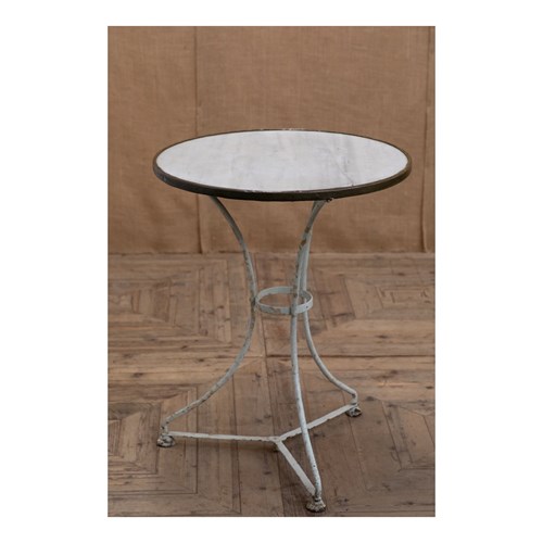 Marble Top Bistro Table