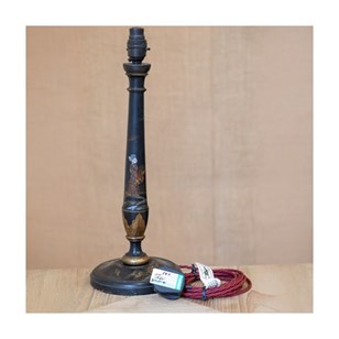 Black Lacquered Chinoiserie Table L...