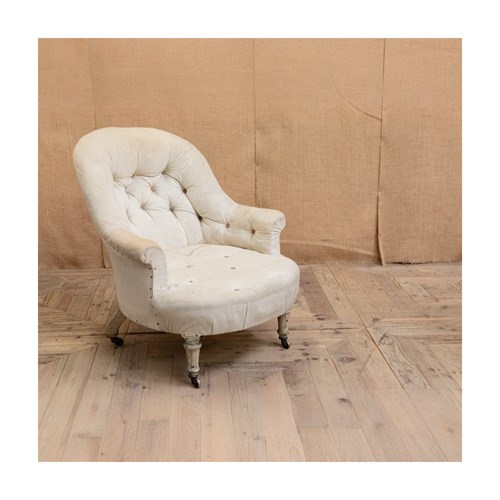 19Th Century Painted Armchair