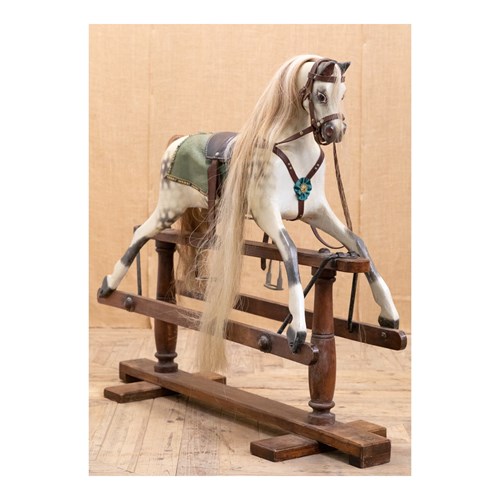 Edwardian Rocking Horse By Lines 