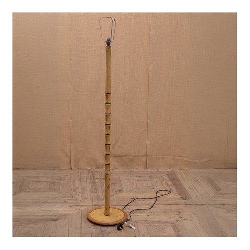 Faux Bamboo Floor Lamp