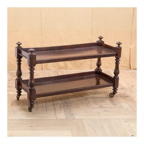 Mahogany Two Tier Buffet