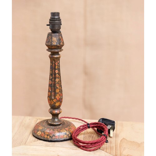 Kashmiri Lacquered Table Lamp
