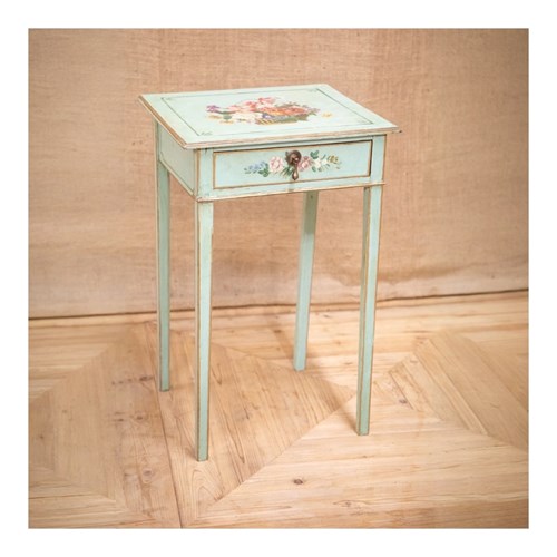 Painted Pine Side Table