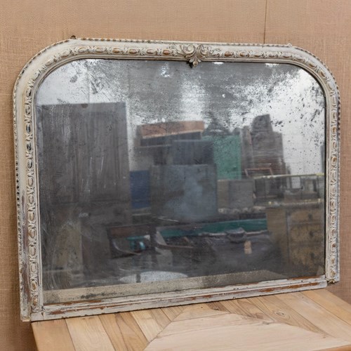 Painted Overmantel Mirror