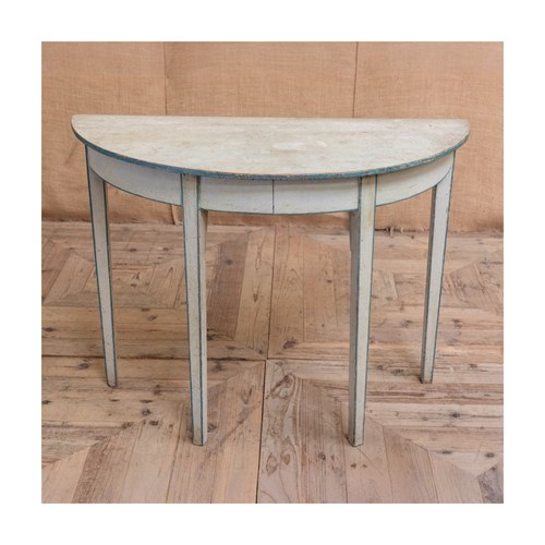George III Painted Pine Console Table