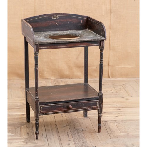 Regency Painted Pine Washstand