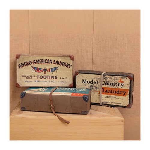 Three Laundry Boxes 