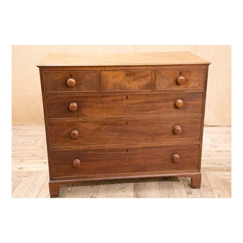 George IV Mahogany Chest Of Drawers