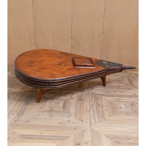 Monumental Blacksmith Bellows Coffee Table