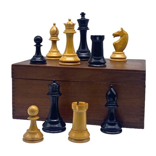 German Staunton Chess Set, circa 1930