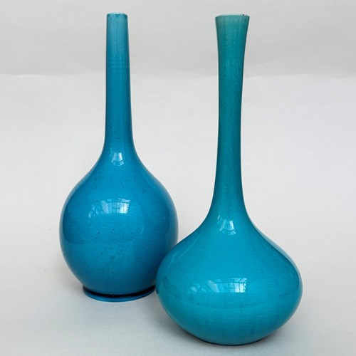 Burmantofts Pottery Vases