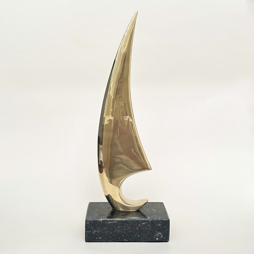 Brass Abstract Sculpture