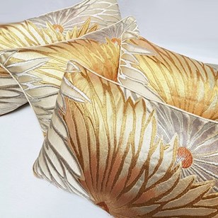 Obi Chrysanthemum Design Cushions