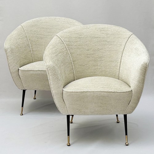 Pair Of Italian Armchairs