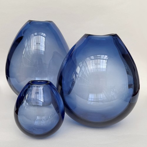 Holmegaard Drabba Vases