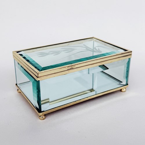 Glass Box Attributed To Fontana Arte