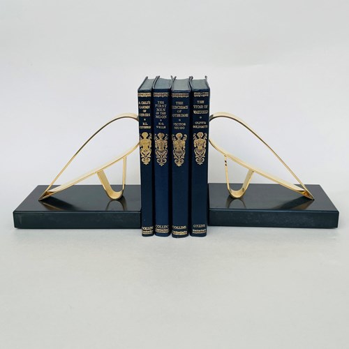 Gold Starry Bookends
