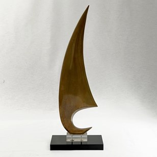 Large Maxime Delo Bronze Sculpture