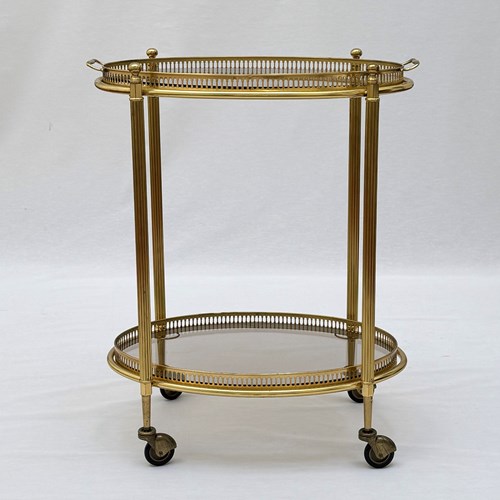 Brass Oval Trolley