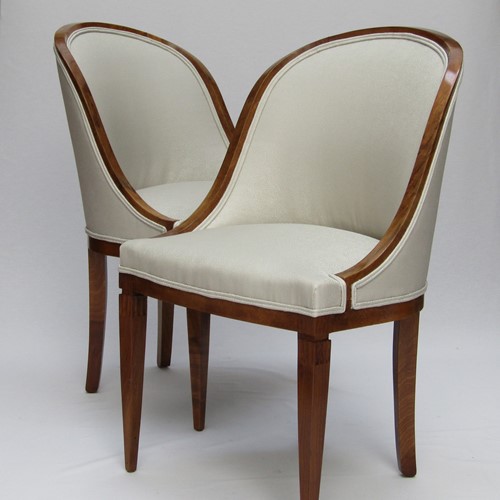 Pair of Biedermeier style chairs