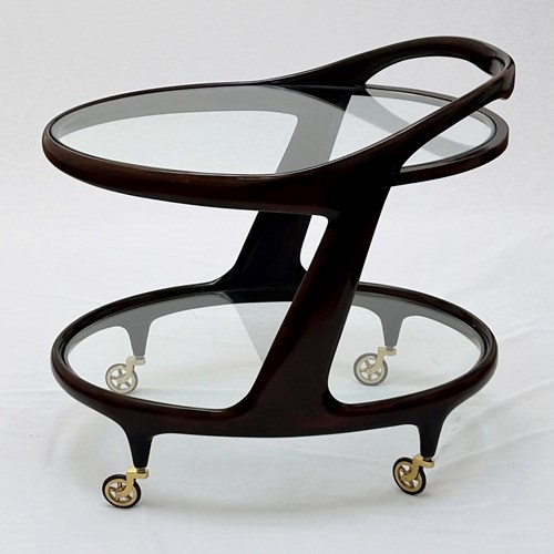 Oval Trolley By Cesare Lacca