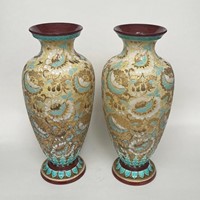 Doulton Lambeth Slater’s Patent vases