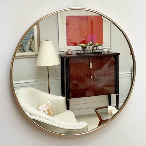Circular Italian mirror