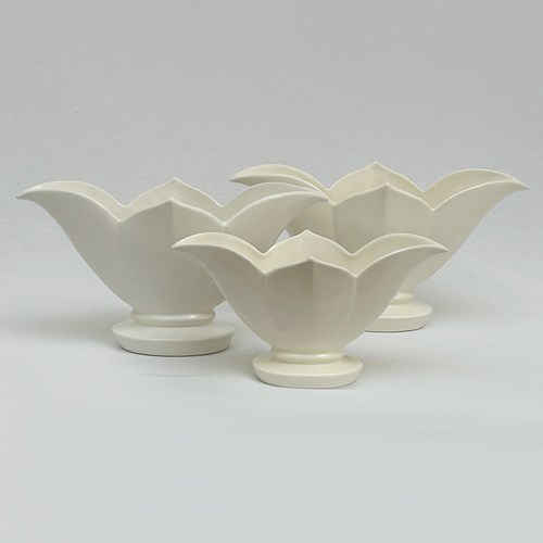 Fulham Pottery Lotus Vases