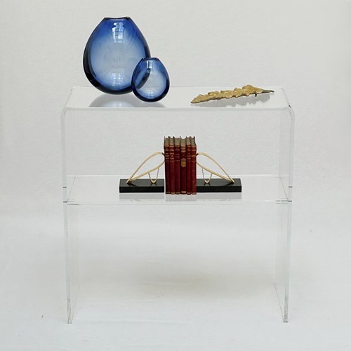 Lucite Console Table