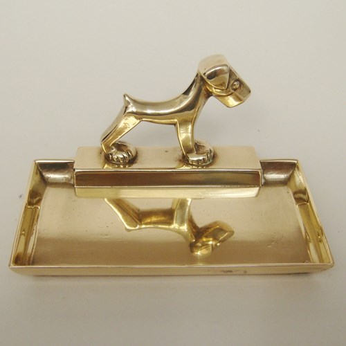 Small Brass Card Tray