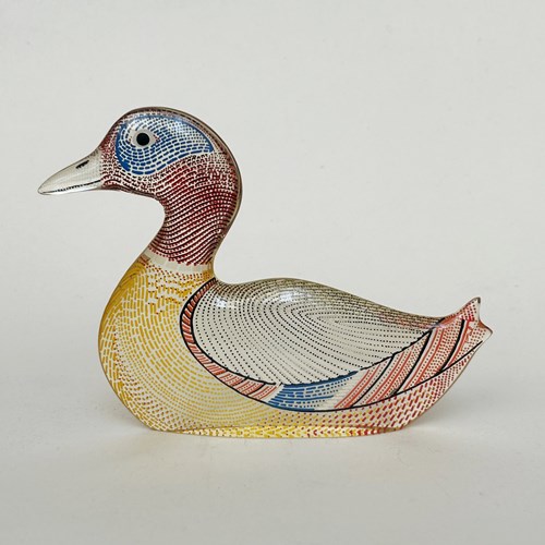 Lucite Mallard By Abraham Palatnik