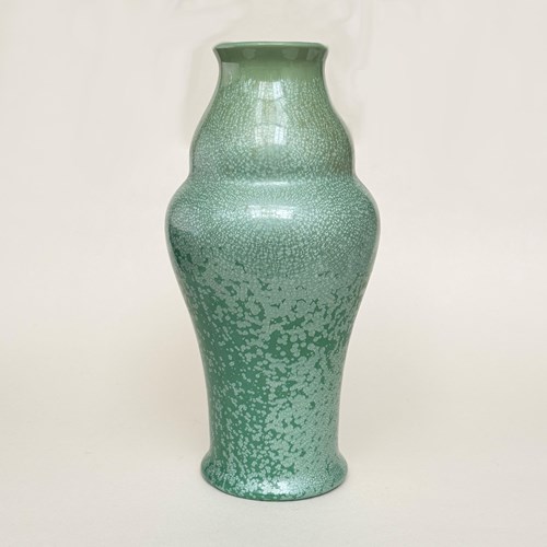 Sarreguemines Ceramic Vase