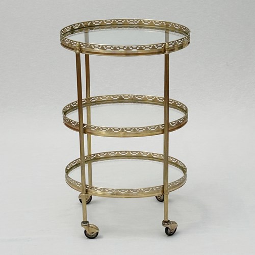 Oval Brass Trolley