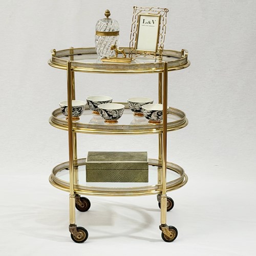 Three-Tier Oval Trolley