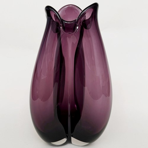 Holmegaard Trefløjet Vase