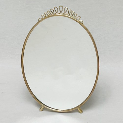 Brass Dressing Table Mirror