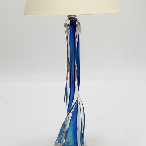 Tall Val Saint Lambert Lamp