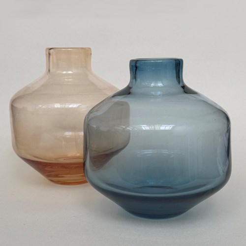 Wedgwood Soda Glass Vases