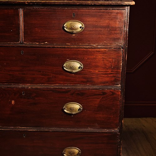 Gillows Chest Of Drawers In Ash C1877