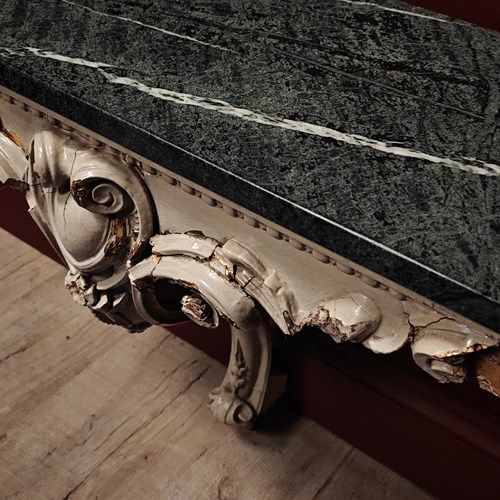 Faded Grandeur Console Table