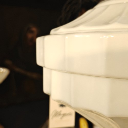 Art Deco Opaline Light