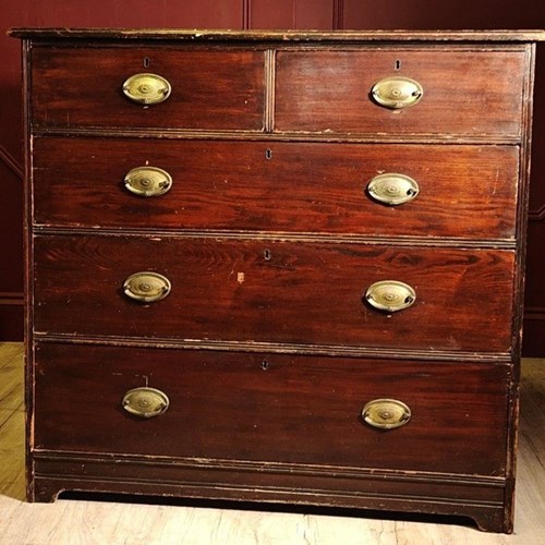 Gillows Chest Of Drawers In Ash C1877