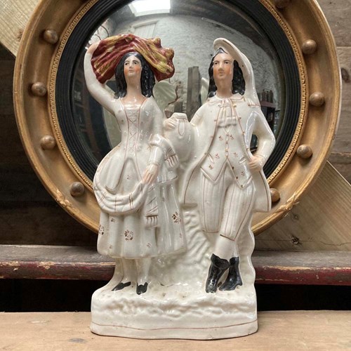 Staffordshire Pottery Group - 'Rural Couple'