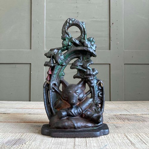 Victorian Fox Door Stop